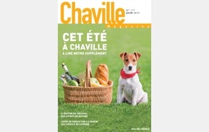 CHAVILLE TIR A L'ARC DANS "CHAVILLE MAGAZINE"