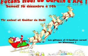 TIR DE NOËL - SAMEDI 16 DECEMBRE