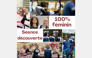 Séances découverte 2026 - 100% féminin