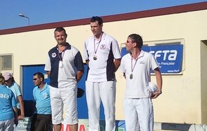 Podium Senior Hommes Arc à poulies