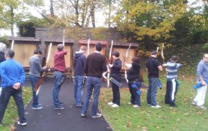 Ecole de Tir à l'Arc 2012 - l'équipe du samedi 