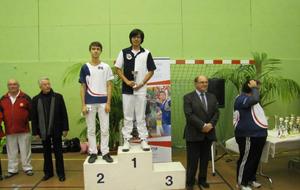 Thibault, 1er Junior Homme Arc Classique