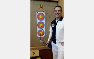 Un beau "30" pour Hervé à l'entraînement pour les phases finales !