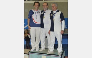 Claude, Champion départemental et Carlos, médaille de Bronze !!!