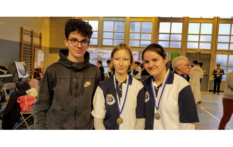 2 MEDAILLES AU CD92 SALLE JEUNES ! 