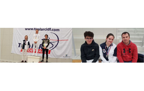CRIDF SALLE JEUNES : CLEMENCE ET CONSTANCE SUR LE PODIUM !