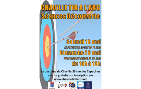 SEANCES DE DECOUVERTE 18 ET 26 MAI 2019 (dès 10 ans révolus)