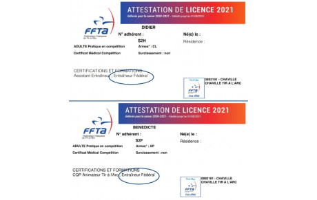 BENEDICTE ET DIDIER, DIPLÔMES ENTRAÎNEUR FEDERAL !