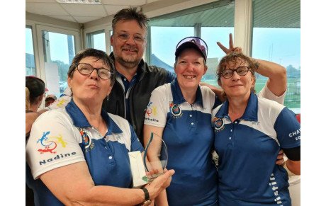 TRES BEAU PARCOURS DES EQUIPES POULIES EN DRE